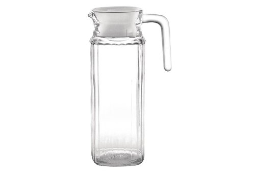  Olympia Glass Jug with Lid, 1 liter (6 pieces) 