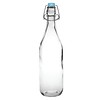 Swing top glass water bottles, 520 ml (6 pieces)