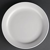 Athena Assiette en porcelaine à bord étroit | 15 cm (12 pièces)