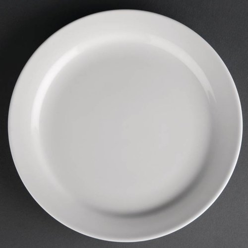  Athena Porzellanteller mit schmalem Rand | 15 cm (Stücke 12) 