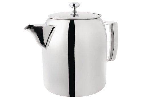  HorecaTraders Cafetière/théière en acier inoxydable Cosmos | 0,3 litre 