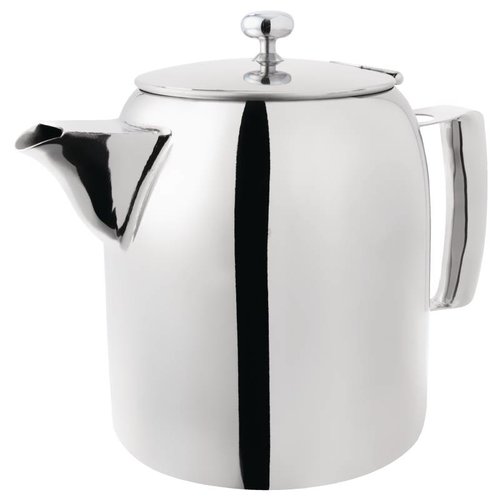  HorecaTraders Cosmos Kaffee-/Teekanne aus Edelstahl | 0,3 Liter 