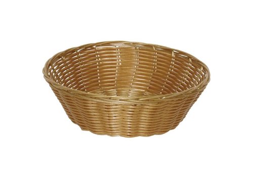  HorecaTraders Panier de table rond | Ø 20 x 7 cm (6 pièces) 