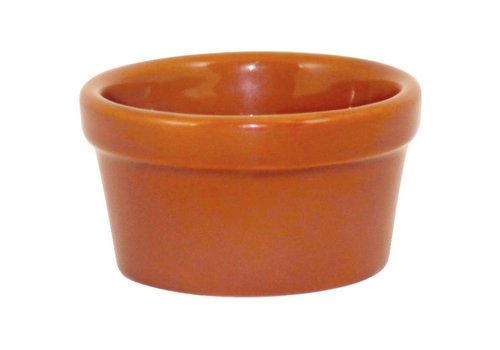  Olympia Bol à tapas Porcelaine Marron 7,7cm | 6 pièces 