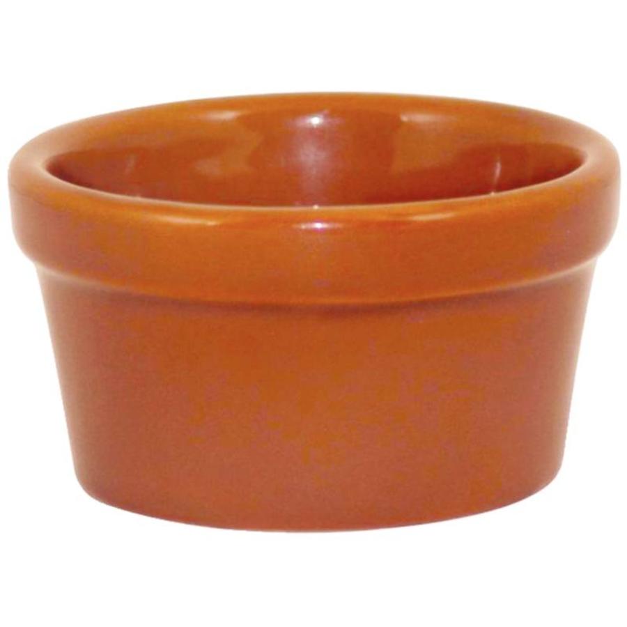 Bol à tapas Porcelaine Marron 7,7cm | 6 pièces