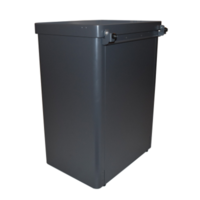 Cup waste bin | graphite gray | 68 liters