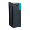 HorecaTraders Cup waste bin | 70 liters | Gray | 28x43x(h)77 cm