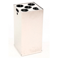 Stainless steel | cup waste bin | 55 liters