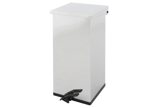  HorecaTraders Stainless steel cup waste bin | 55 liters | (H) 60cm 
