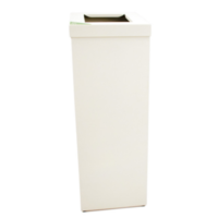 Aluminum | waste bin | white | 60 ltr