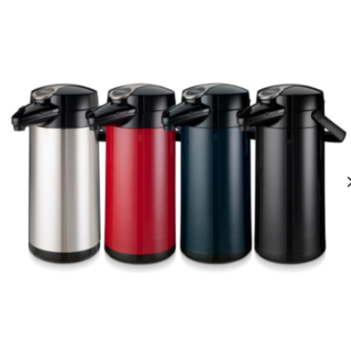  Bravilor Bonamat Bouteilles isothermes Airpot Furento | 4 couleurs | Pot intérieur en verre 