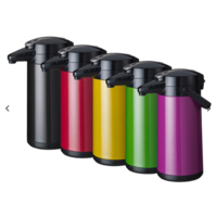 Bouteille isotherme Bravilor Bonamat Airpot Furento en acier inoxydable à l'intérieur | 3 couleurs
