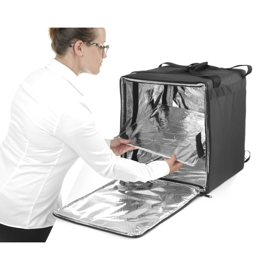 Sac à dos isotherme pour livraison de pizzas et de repas | Capuchon. 10 pizzas