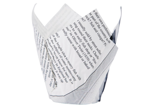  HorecaTraders Papier de frites | Impression de journal | 1100 pièces 