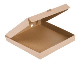Boite pizza green box treviso - 34,5 x 34,5 x 4 cm - par 100 - RETIF