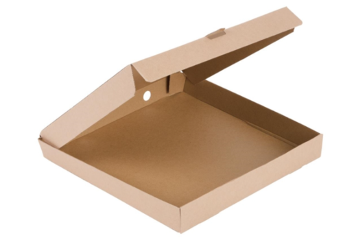  HorecaTraders Boîte à pizza en carton compostable | 50 pièces | 36x36 cm 
