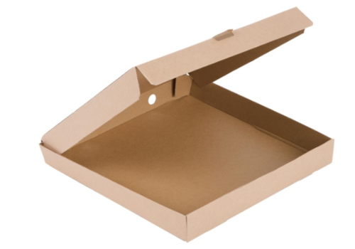  HorecaTraders Composteerbare kartonnen pizzadoos | 50 Stuks | 36x36 cm 