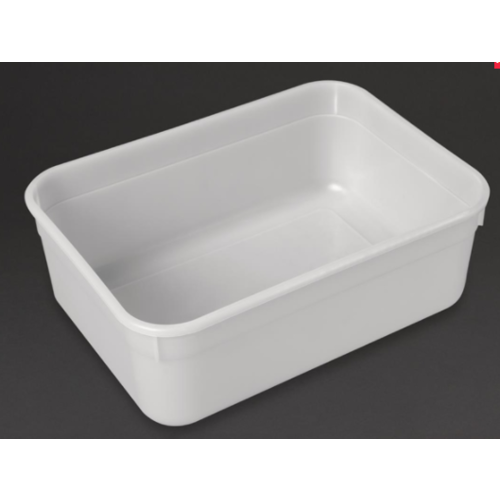  HorecaTraders Plastic Ice Cream Tubs | 2L | 20 pieces 