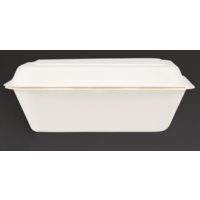 compostable bagasse meal boxes | 14.6 cm