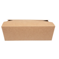 Biologisch abbaubare Lebensmittelbox | 5(h)x15,2x12,1 cm |150 Stück