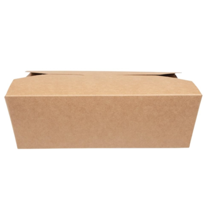 Boîte alimentaire biodégradable | 5(h)x15,2x12,1 cm |150 pièces