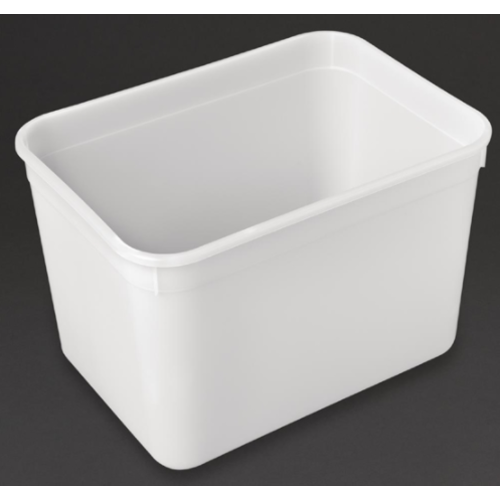  HorecaTraders Plastic ice cream tubs | 4L | 20 pieces 