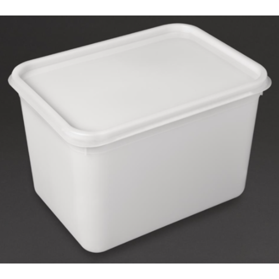 Pots de glace en plastique | 4L | 20 pièces