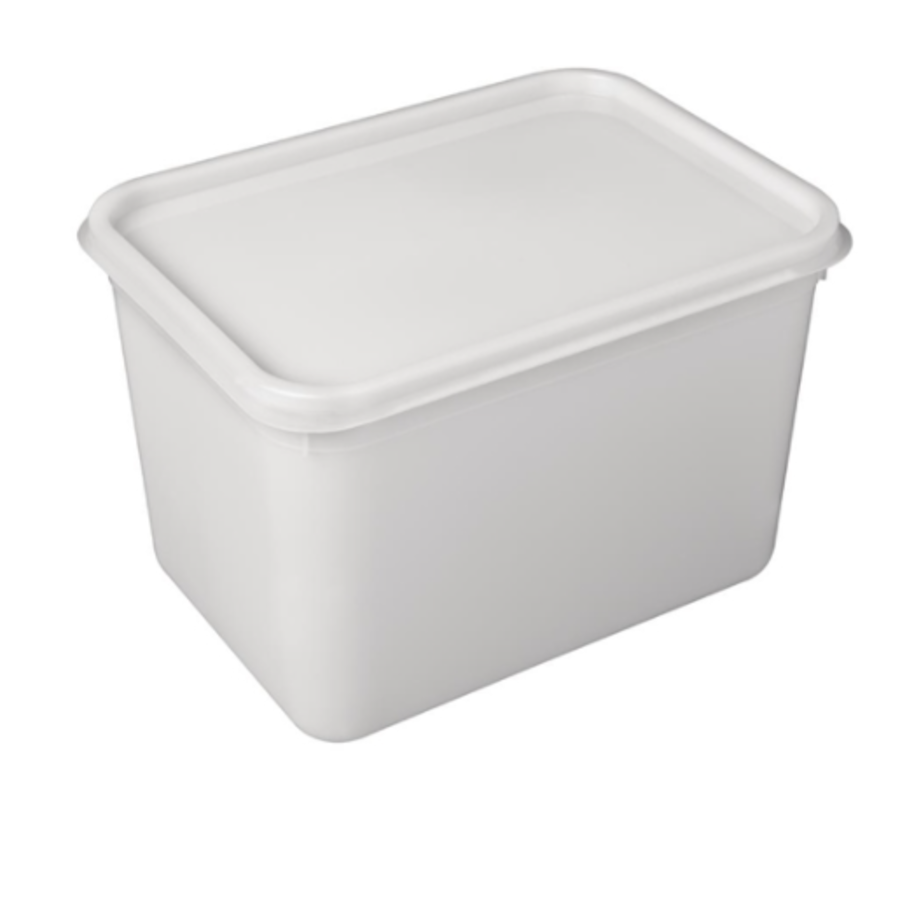 Pots de glace en plastique | 4L | 20 pièces
