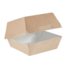 HorecaTraders Hamburger boxes biodegradable | 10.8x10.8 cm | 250 pieces