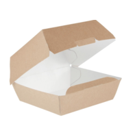 Hamburgerboxen kompostierbar | 13,5 cm | 250 Stück