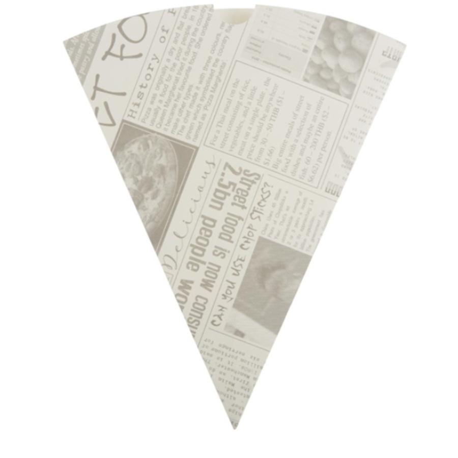 biodegradable chip bags with newspaper print | 1000 pcs