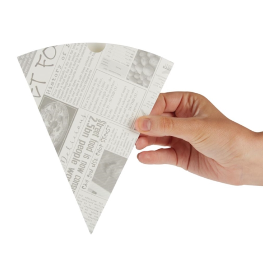 biodegradable chip bags with newspaper print | 1000 pcs