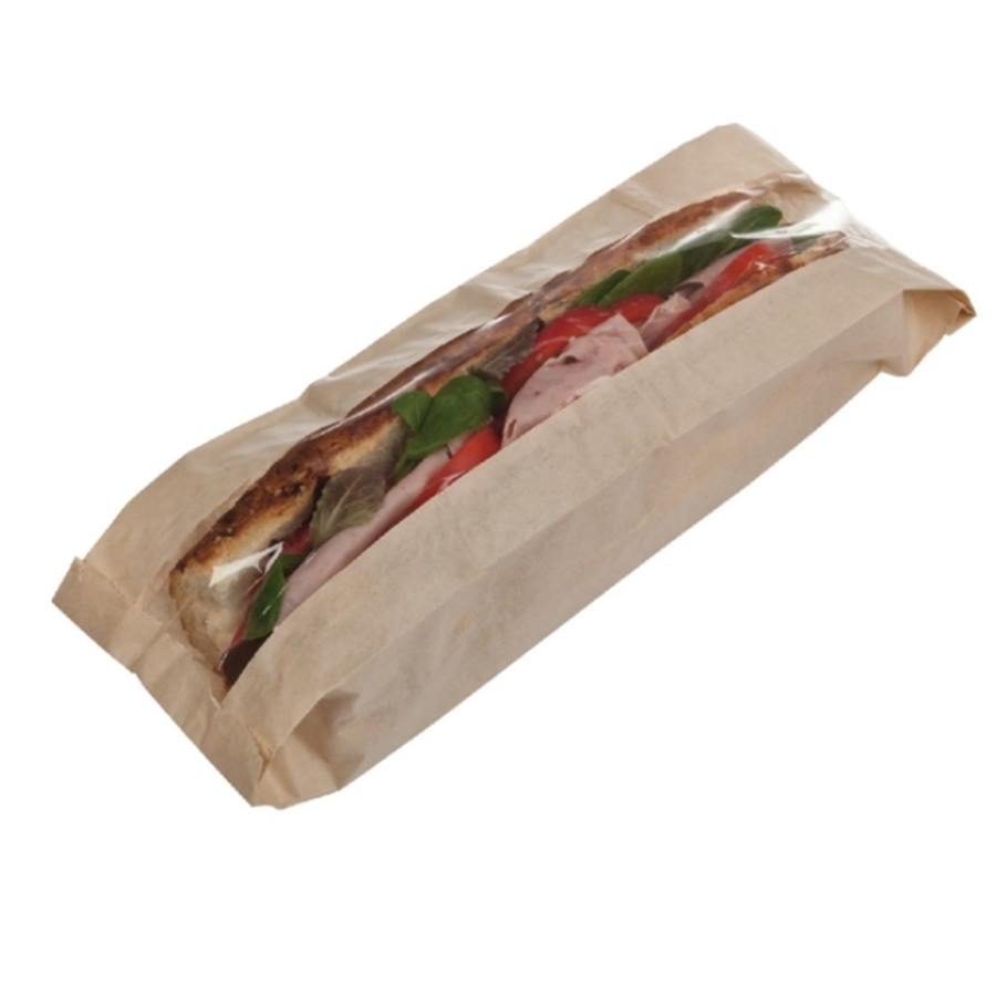 Sacs à baguette en papier recyclables | 1000 pièces