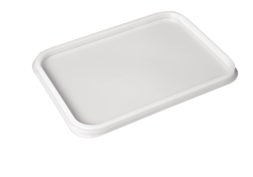  HorecaTraders Couvercles en plastique pour pots de glace | 2L | 60 pièces 