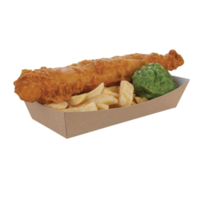 Contenants alimentaires Kraft compostables | 22 cm | 250 pièces