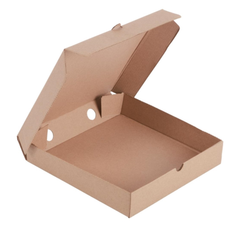 Boîtes à pizza en carton biodégradables | 23 cm | 100 pièces