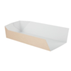 HorecaTraders Degradable baguette box | 500 pieces | 25cm | kraft paper