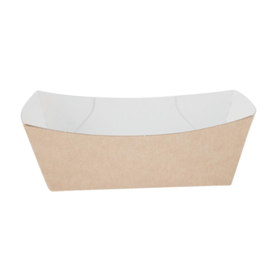Bols alimentaires biodégradables | 12,4 cm | papier kraft | 500 pièces