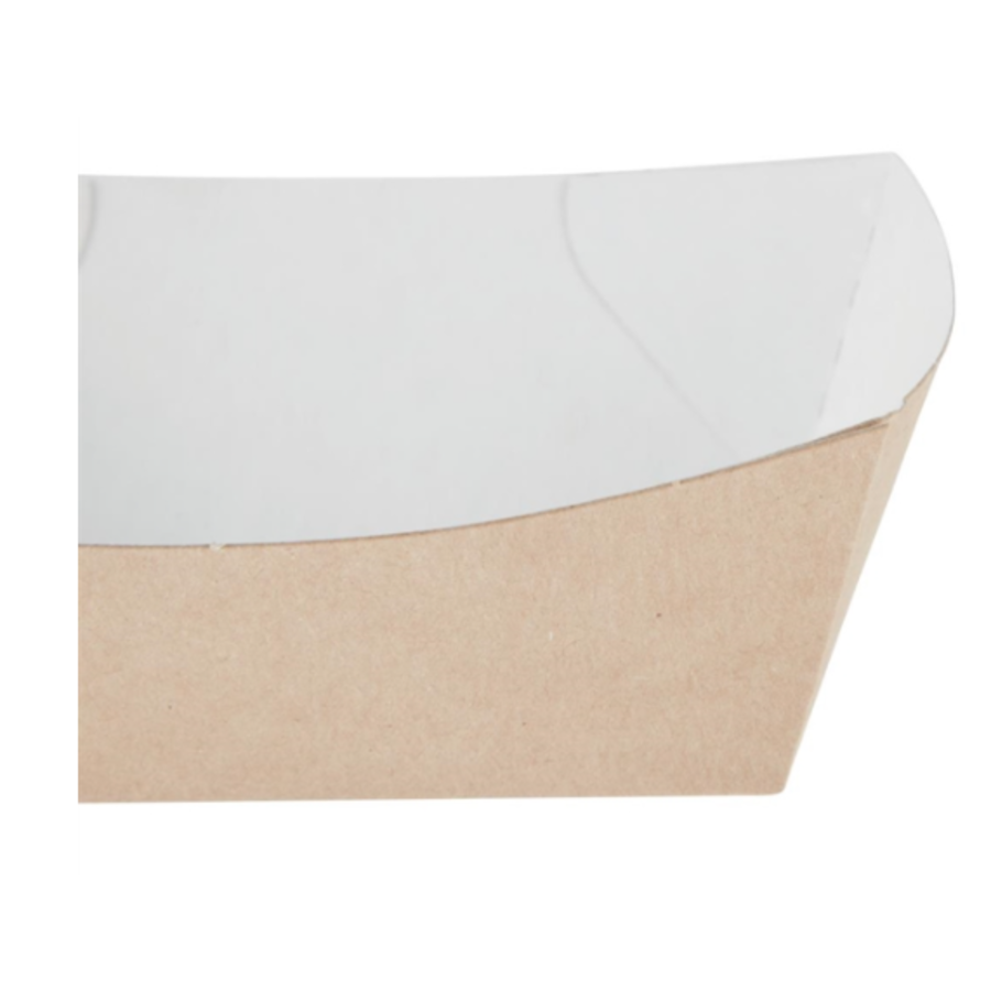 Bols alimentaires biodégradables | 12,4 cm | papier kraft | 500 pièces
