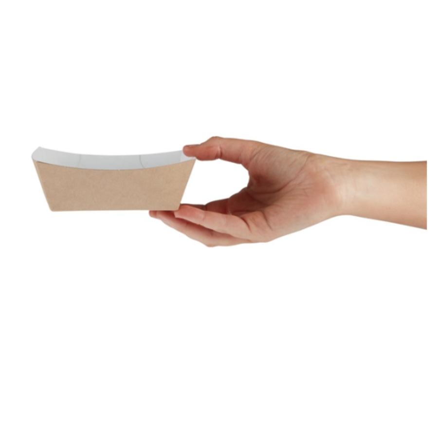 Bols alimentaires biodégradables | 12,4 cm | papier kraft | 500 pièces