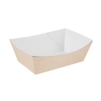 Bols alimentaires biodégradables | 12,4 cm | papier kraft | 500 pièces
