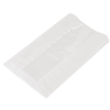HorecaTraders Paper bags | viewing window | 500 pieces | 15.2 x 21.6 x 25.4 cm
