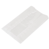 HorecaTraders Papieren zakjes | kijkvenster | 500 stuks | 15.2 x 21.6 x 25.4 cm