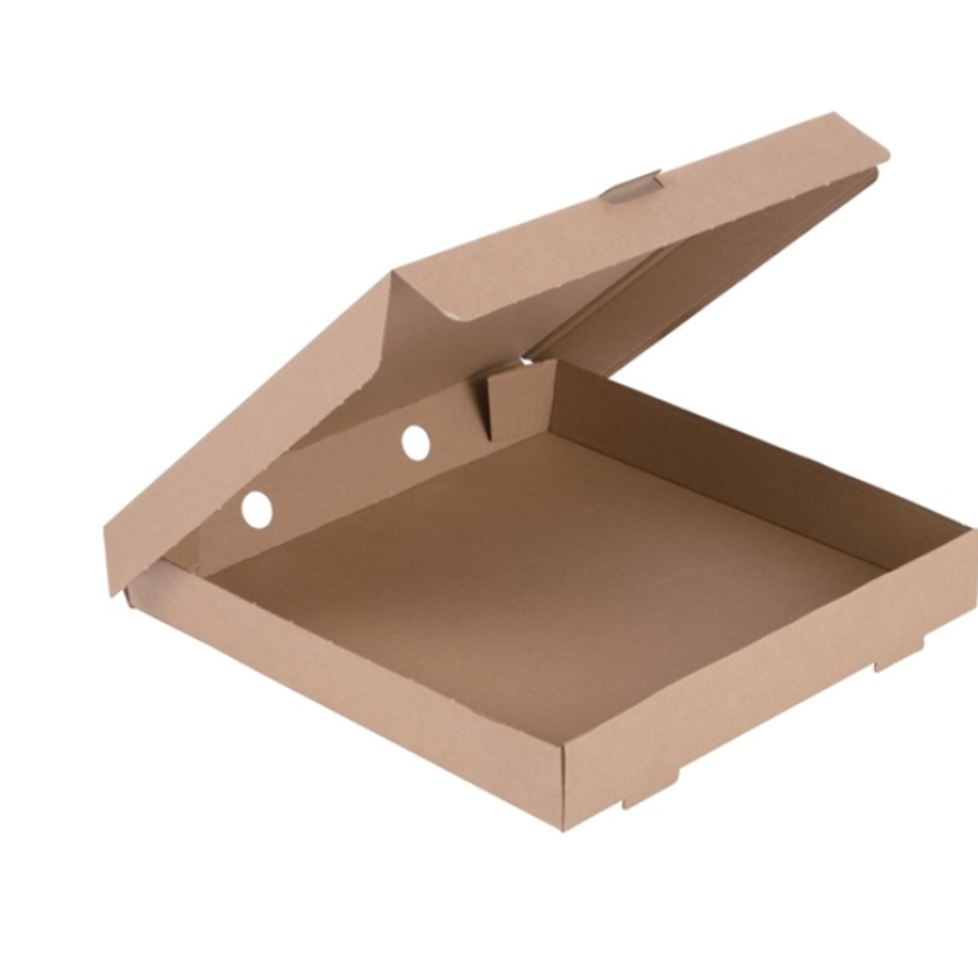 boîte à pizza | Biodégradable | carton | 31,1 x 31,1 x 4,6 cm | 100 pièces