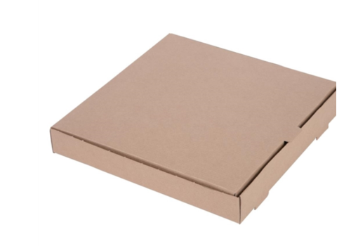  HorecaTraders Pizza box | Degradable | Cardboard | 31.1 x 31.1 x 4.6cm | 100 pcs. 