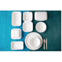 Hamburgerbecher | Biologisch abbaubar | 500 Stk. | 15 x 15,3 x 8,4 cm