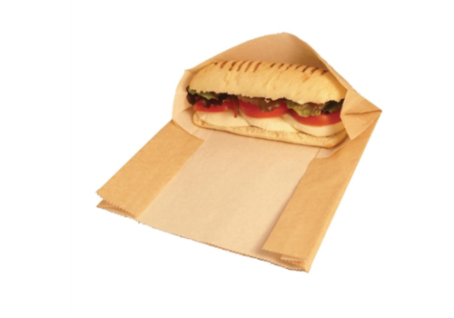  HorecaTraders Panini bags | Degradable | 500 pcs. | 22.8 x 22.8 cm 