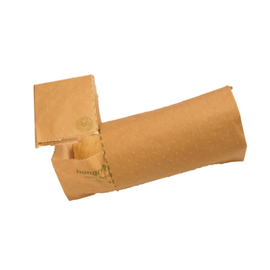 Sacs à panini | Biodégradable | 500 pièces | 22,8 x 22,8 cm
