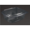 HorecaTraders Salad Bowls | Plastic | 200 pcs. | 16.5 x 14.7 x 6.5cm