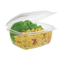 Bacs alimentaires | Plastique | 300 pièces | 13,5 x 12,3 x 6,5 cm